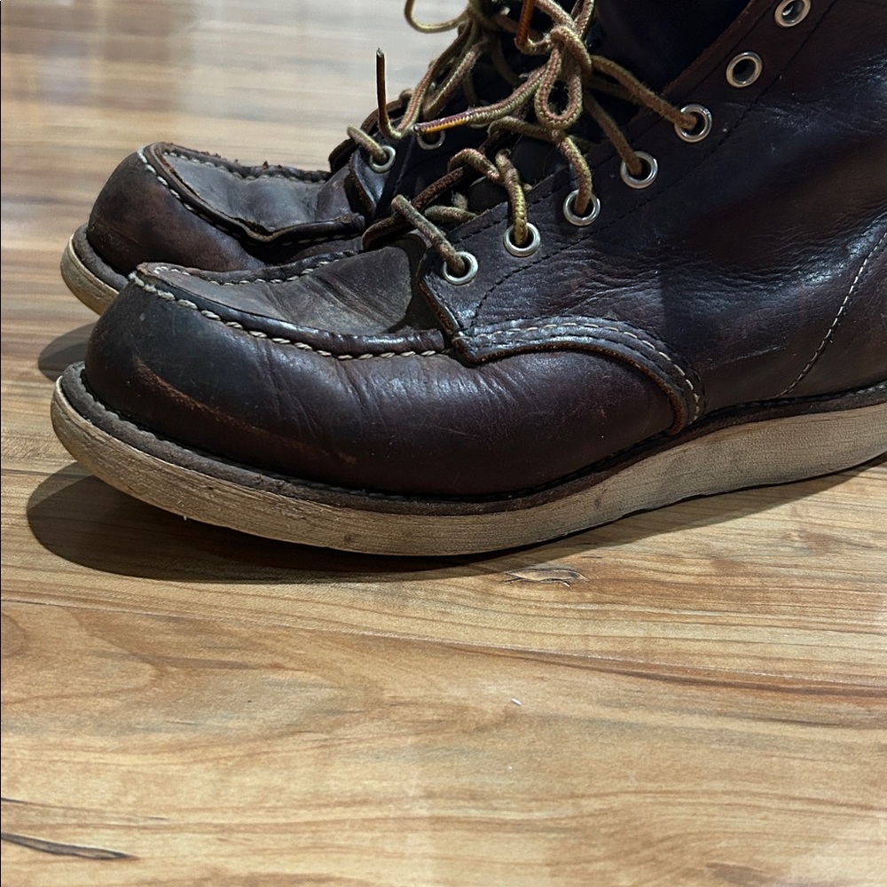 Red Wing Heritage 8138 Classic Moc Toe boots USA Men’s 7 - Picture 7 of 15